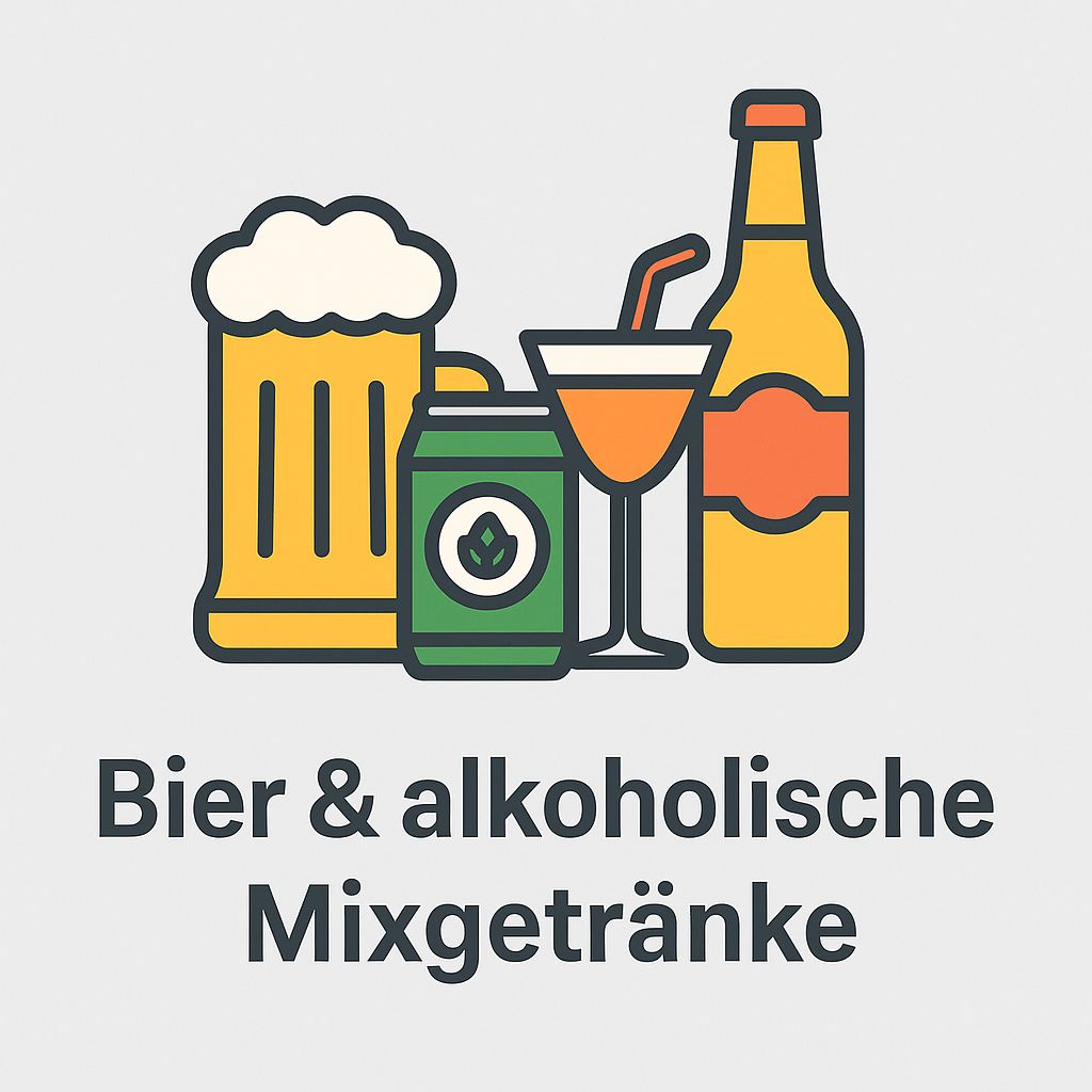 Bier, alkoholische Mixgetränke