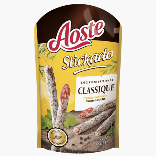 Aoste Stickado versch. Sorten, Classic , Pikant, Hi Protein Hähnchen