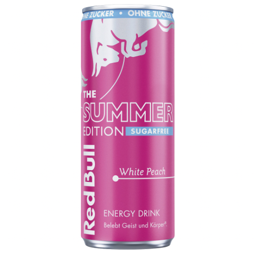 Red Bull Summer Edition White Peach Sugarfree