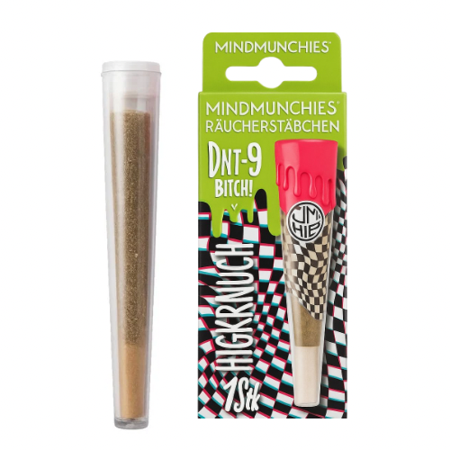 Mind Munchies High Rauch Räucherstäbchen DNT-9 Bitch!