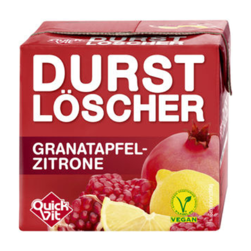 Durstlöscher Granatapfel Zitrone