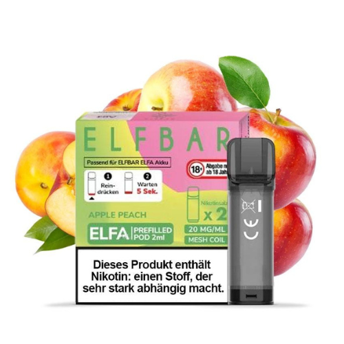 Elfa Elfbar Apple Peach