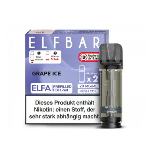 Elfa Elfbar Grape Ice
