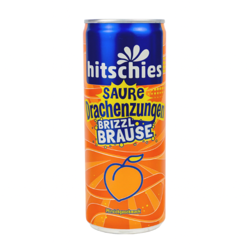Hitschies Saure Drachenzungen brizzl Brause Pfirsich