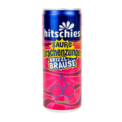 Hitschies Saure Drachenzungen brizzl Brause Kirsche