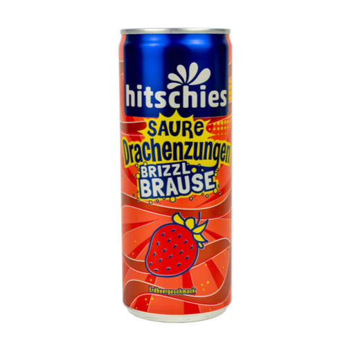 Hitschies Saure Drachenzungen brizzl Brause Erdbeere