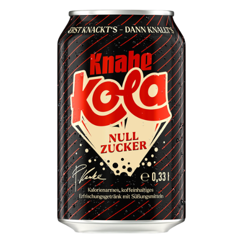 Knabe Kola null Zucker