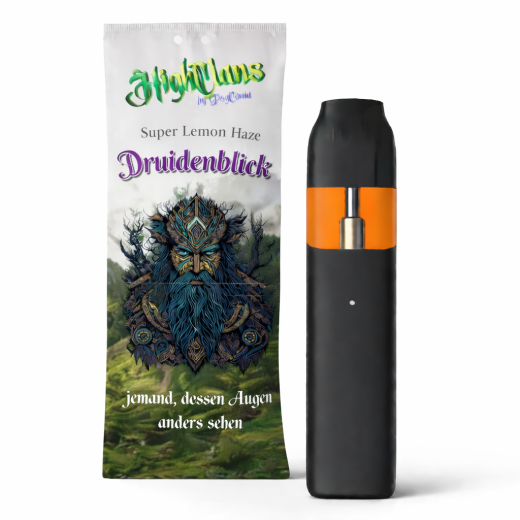 Psyconia Highclans Druidenblick – Einweg Vape mit 96 % Psyconia Essenz